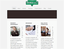 Tablet Screenshot of borelli.com